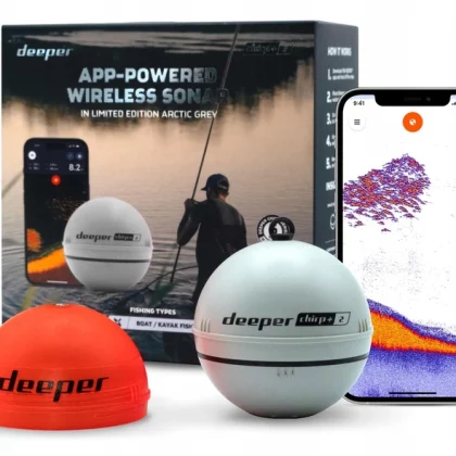 Deeper Smart Sonar CHIRP+ Limited Edition Arctic Grey
