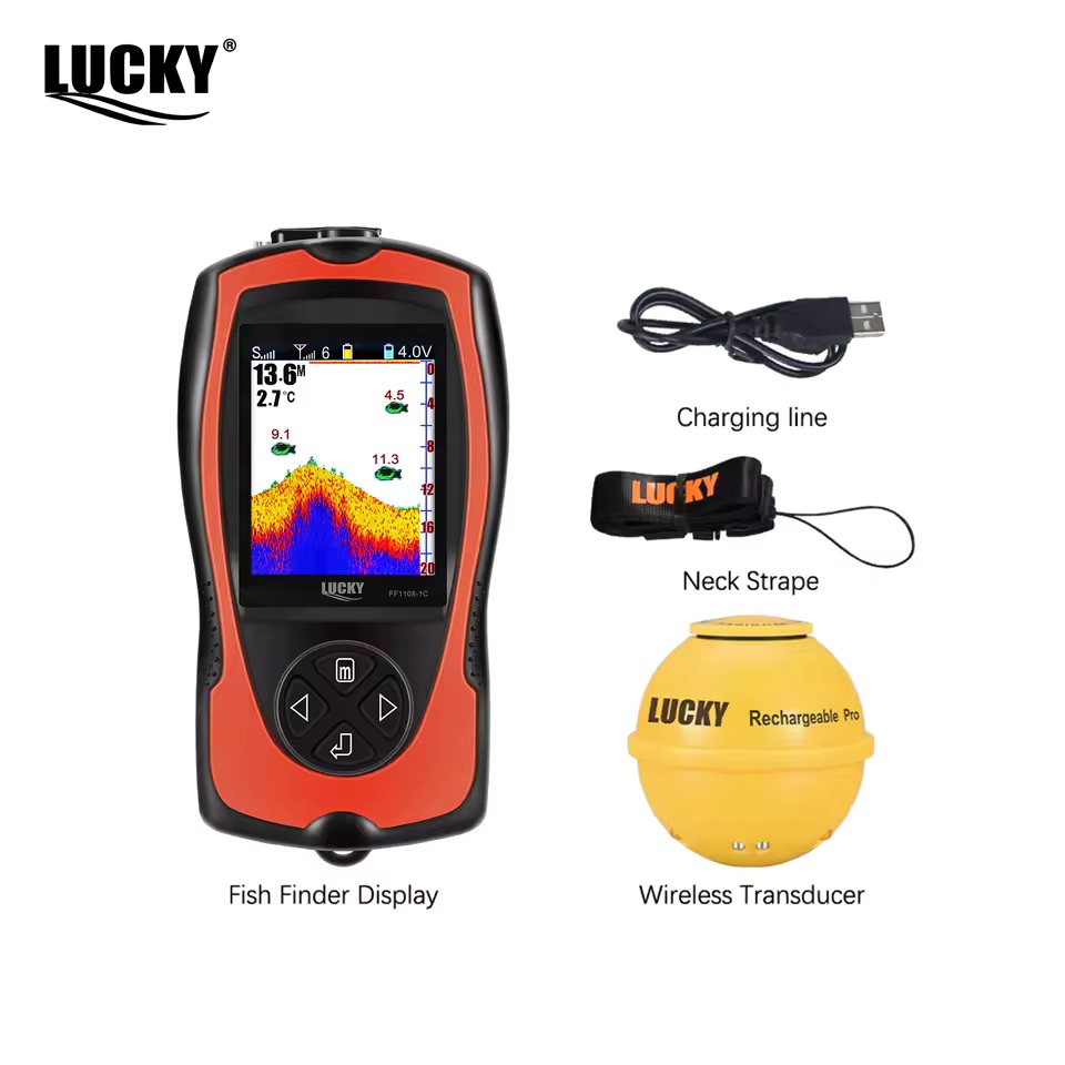 LUCKY FF1108-1CWLA Rechargeable Wireless Sonar for Fishing 45M - Image 4