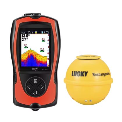 LUCKY FF1108-1CWLA Rechargeable Wireless Sonar for Fishing 45M